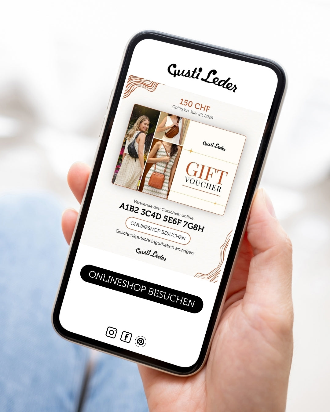 Buono via e-mail: CH