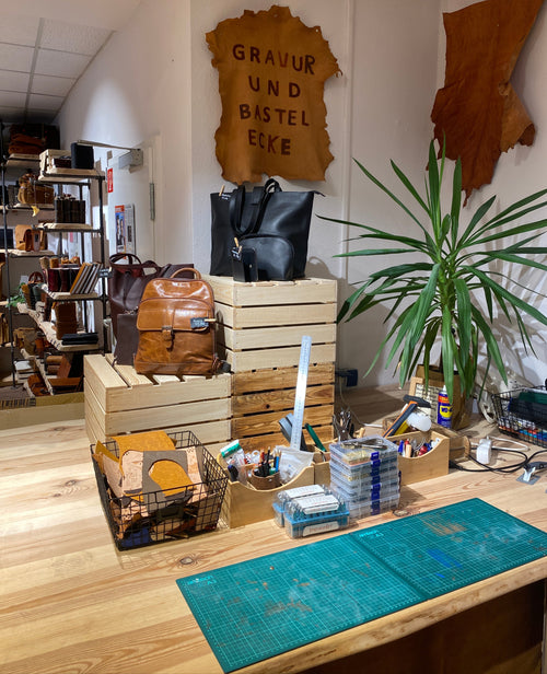 Bastel-Ecke im Store